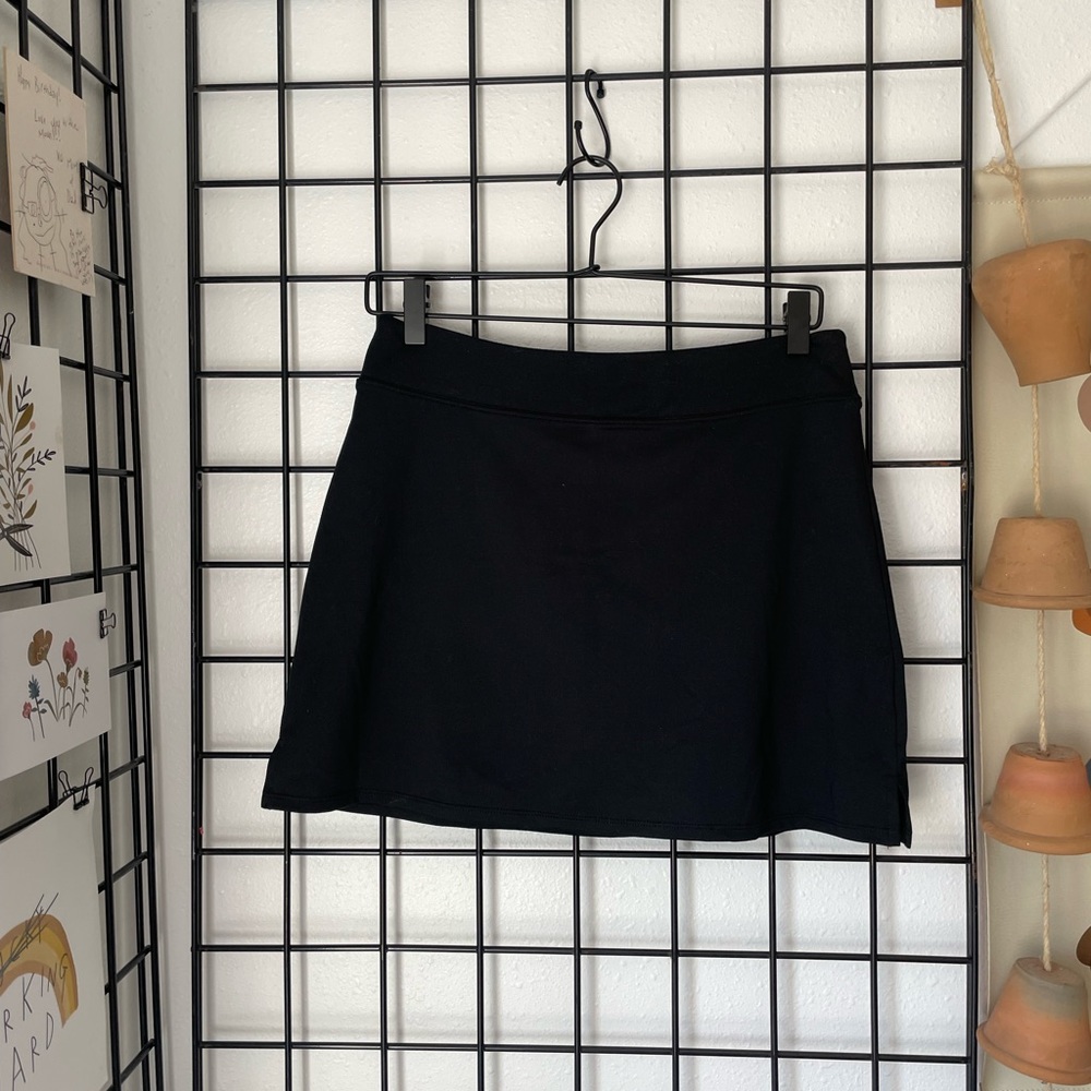 Small Black Skort